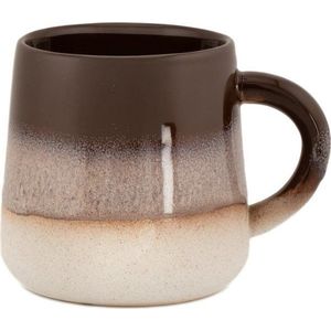 Hnědý keramický hrnek 360 ml Mojave – Sass & Belle obraz