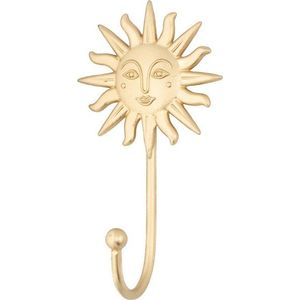 Nástěnný kovový háček ve zlaté barvě Sun – Sass & Belle obraz
