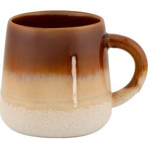 Hnědý keramický hrnek 360 ml Mojave – Sass & Belle obraz