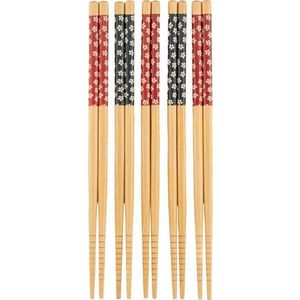 Bambusový příbor 5 ks v přírodní barvě pro 5 osob Sakura – Sass & Belle obraz