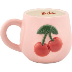 Světle růžový hrnek Cherry – Sass & Belle obraz