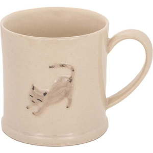 Béžový keramický hrnek 225 ml Cat – Sass & Belle obraz