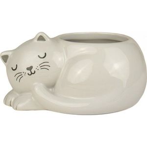 Keramický obal na květináč Sleeping Cat – Sass & Belle obraz