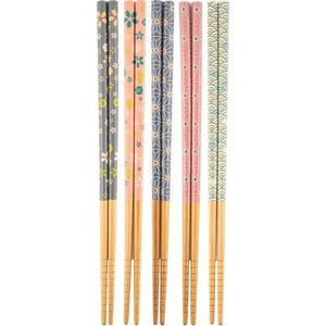 Bambusový příbor 5 ks pro 5 osob Kyoto – Sass & Belle obraz