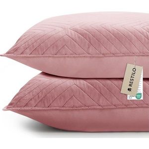 Povlaky na polštáře v sadě 2 ks z mikrovlákna 45x45 cm Softa – Restilo obraz