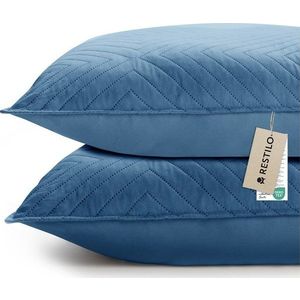 Povlaky na polštáře v sadě 2 ks z mikrovlákna 45x45 cm Softa – Restilo obraz