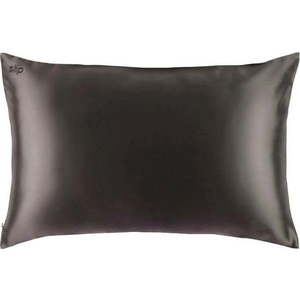Hedvábný povlak na polštář 51x76 cm Charcoal – slip obraz