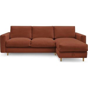 Oranžová rohová pohovka Nouveau Cocoone – Bobochic Paris obraz