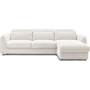 Bílá rohová pohovka Achille – Bobochic Paris obraz