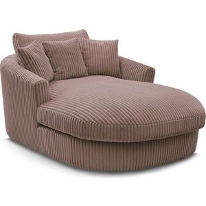 Růžové manšestrové křeslo Belem – Bobochic Paris obraz