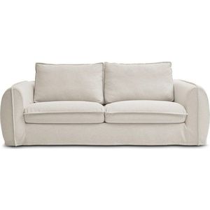 Béžová pohovka na každodenní spaní/rozkládací 216 cm Archimede – Bobochic Paris obraz