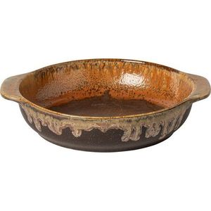 Hnědý hluboký talíř z kameniny Poterie – Casafina obraz