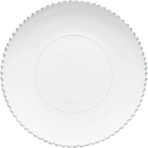 Bílý talíř z kameniny ø 34 cm Pearl – Costa Nova obraz