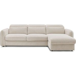 Béžová rohová pohovka Achille – Bobochic Paris obraz