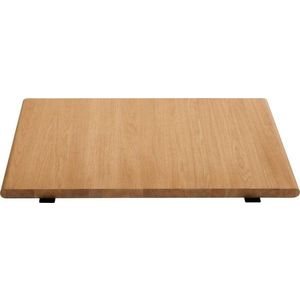 Přídavná deska k jídelnímu stolu v dekoru dubu 45x95 cm Flow – Unique Furniture obraz