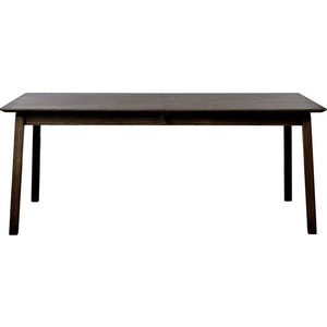 Rozkládací jídelní stůl s přídavnou deskou v dekoru dubu 95x190 cm Bari – Unique Furniture obraz