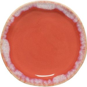 Červený dezertní talíř z kameniny ø 13 cm Grespresso – Costa Nova obraz