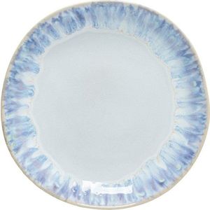 Bílý/modrý dezertní talíř z kameniny ø 22 cm Brisa – Costa Nova obraz