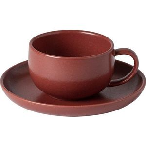 Červený kameninový šálek 210 ml Pacifica – Casafina obraz