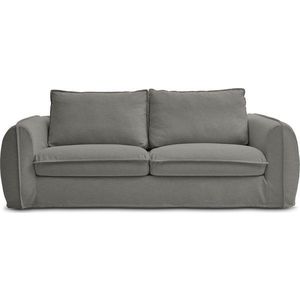 Tmavě šedá pohovka na každodenní spaní/rozkládací 236 cm Archimede – Bobochic Paris obraz