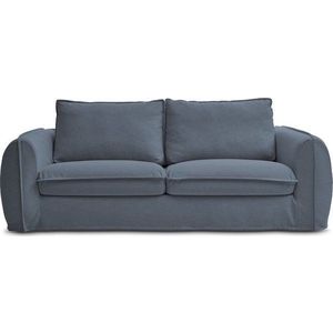 Modrá pohovka na každodenní spaní/rozkládací 236 cm Archimede – Bobochic Paris obraz