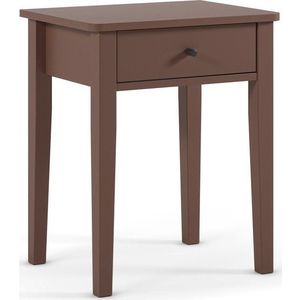 Matný noční stolek v terakotové barvě Bart – Marckeric obraz