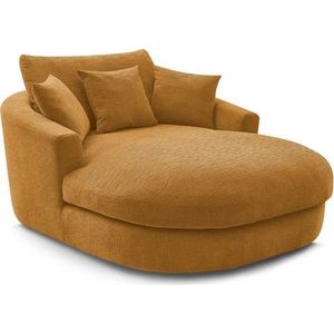 Žluté žinylkové křeslo Belem – Bobochic Paris obraz