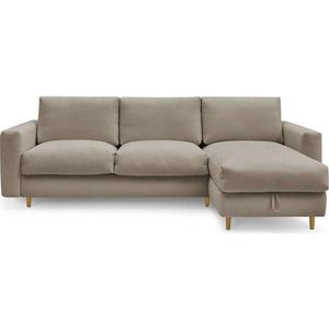 Taupe rohová pohovka Nouveau Cocoone – Bobochic Paris obraz