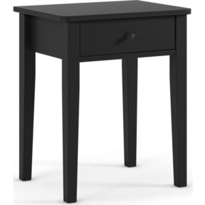 Černý matný noční stolek Bart – Marckeric obraz