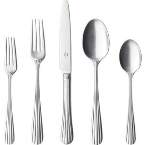Nerezový příbor 5 ks ve stříbrné barvě pro 1 osobu Duoro – Costa Nova obraz