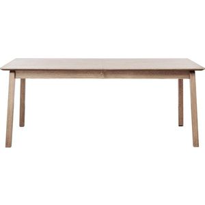 Rozkládací jídelní stůl s přídavnou deskou v dekoru dubu 95x190 cm Bari – Unique Furniture obraz