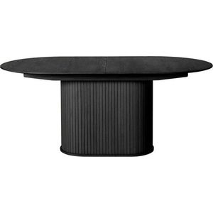 Rozkládací jídelní stůl s přídavnou deskou v dekoru dubu 95x180 cm Nola – Unique Furniture obraz