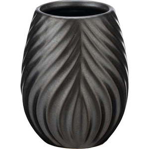 Antracitový keramický kelímek na zubní kartáčky Idro – Wenko obraz