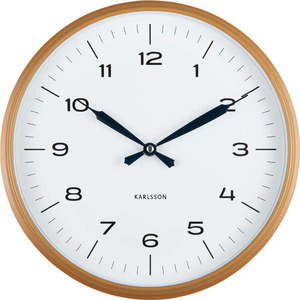 Nástěnné hodiny ø 30 cm Modern Factory – Karlsson obraz