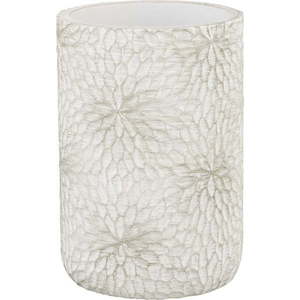 Bílý/ve zlaté barvě kelímek na zubní kartáčky z polyresinu Montalfano – Wenko obraz