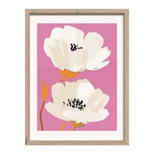 Tištěný obraz s rámem 30x40 cm Peony Bloom – Styler obraz