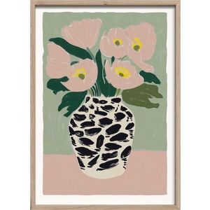 Tištěný obraz s rámem 50x70 cm Spotted Vase – Styler obraz