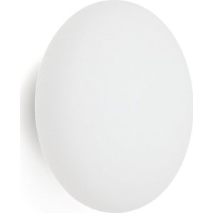 Bílé/ve stříbrné barvě nástěnné svítidlo ø 26 cm Bamila – Kave Home obraz