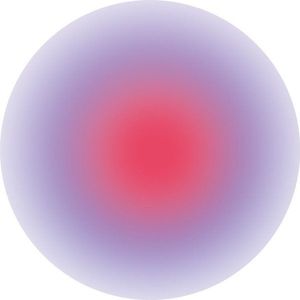 Tištěný skleněný obraz ø 70 cm Halo – Styler obraz