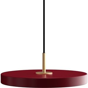 Červené LED závěsné svítidlo s kovovým stínidlem ø 31 cm Asteria Mini – UMAGE obraz