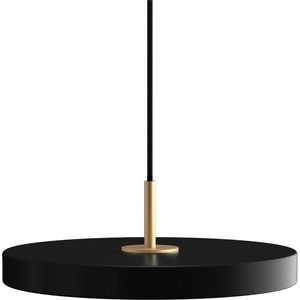 Černé LED závěsné svítidlo s kovovým stínidlem ø 31 cm Asteria Mini – UMAGE obraz