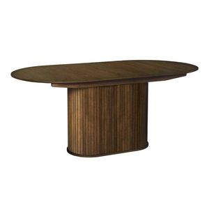 Rozkládací jídelní stůl s přídavnou deskou v dekoru dubu 95x180 cm Nola – Unique Furniture obraz