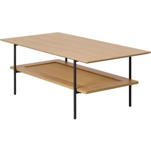 Konferenční stolek v dekoru dubu v přírodní barvě 55x110 cm Pensacola – Unique Furniture obraz