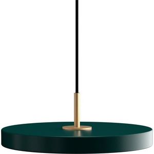 Tmavě zelené LED závěsné svítidlo s kovovým stínidlem ø 31 cm Asteria Mini – UMAGE obraz