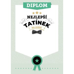 Diplom Nejlepší tatínek na světě, Diplom nejlepší tatínek na světě obraz