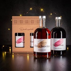 Dárkové balení Ořechovky a Griotky obraz