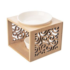 Elegantní aromalampa s bambusem obraz