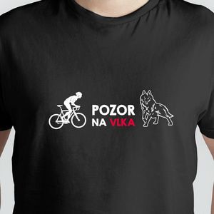 Tričko Pozor na vlka, XXL obraz