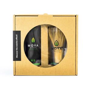 Dárkový set MATCHA TRADITIONAL s metličkou obraz