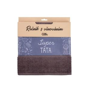 Super táta - ručník obraz
